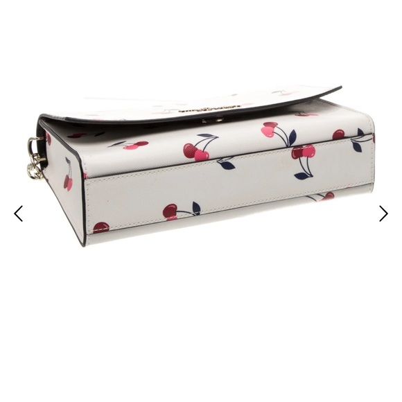 Kate Spade Cherry Print Crossbody Bag with Navy Strap - Picture 4 of 6